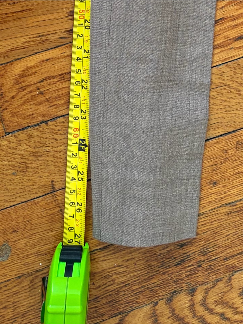 Akris Punto Brown Straight-Leg Wool Blend Pants Sz 10 - Picture 10 of 11